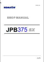 JPB375 SX Shop Manual