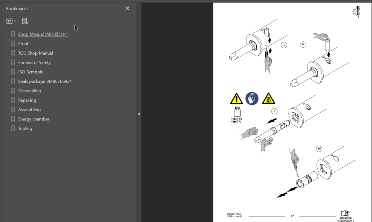 JMHB55H-1 (SEN06670-00) Shop Manual