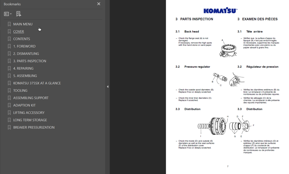 JPB375 SX Shop Manual