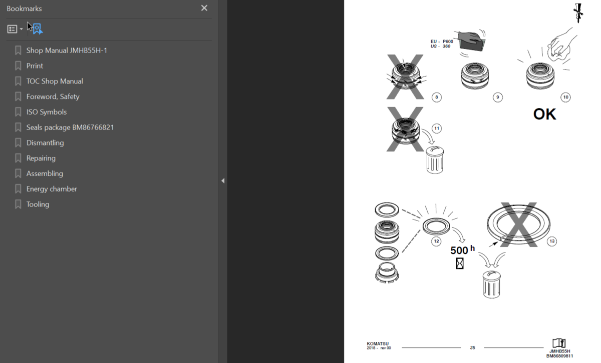 JMHB55H-1 (SEN06670-00) Shop Manual