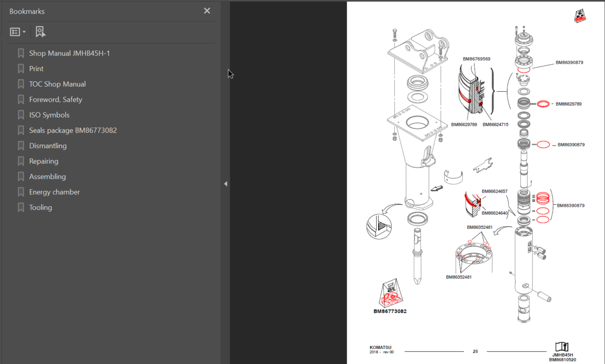 JMHB45H-1 (SEN06669-00) Shop Manual