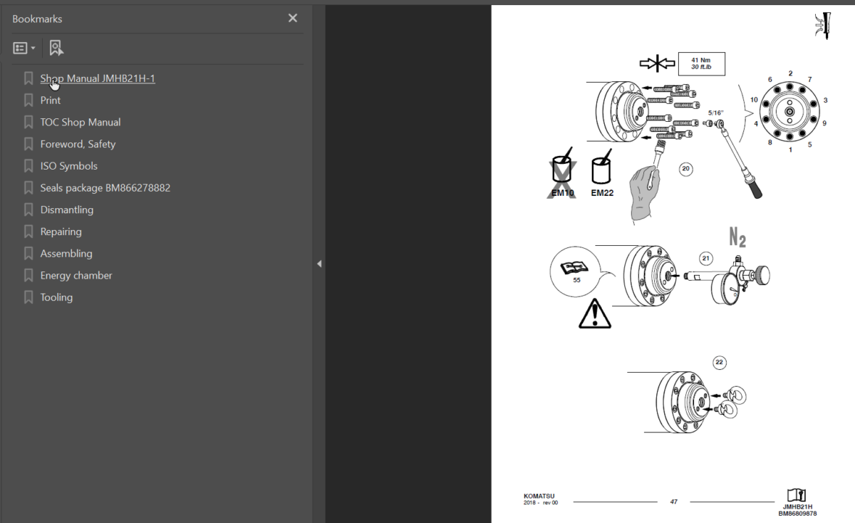 JMHB21H-1 (SEN06667-00) Shop Manual