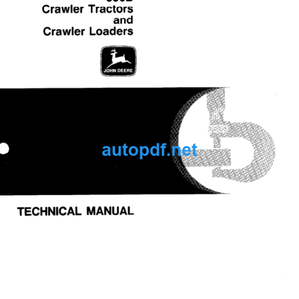 350B Crawler Tractors and Crawler Loaders Technical Manual (TM1032)