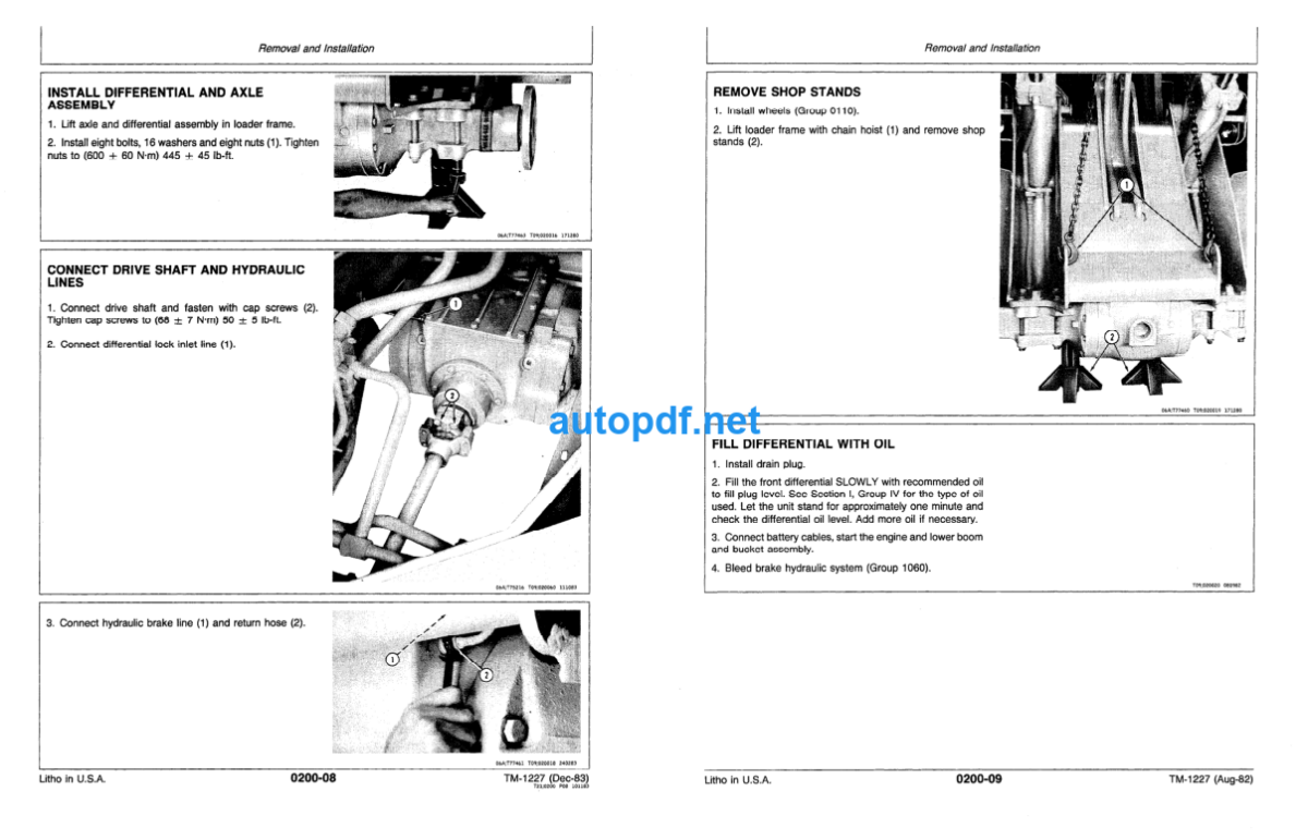 444C Loader Technical Manual