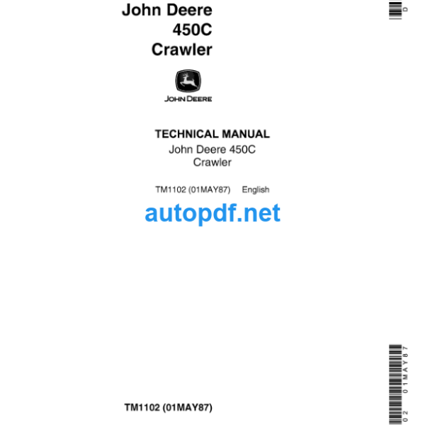 450C Crawler Technical Manual