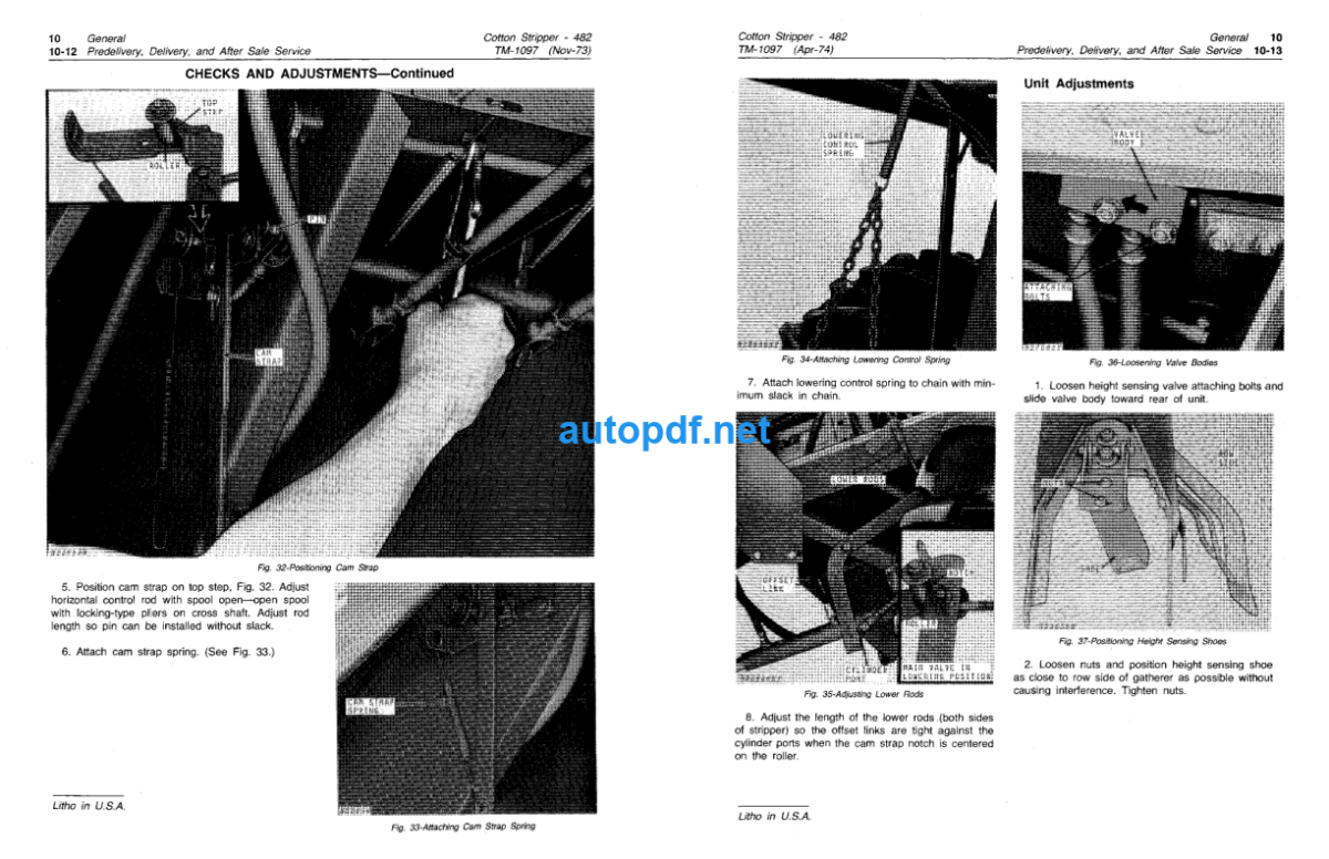 482 Cotton Stripper Technical Manual (TM1097)