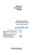 450CLC Excavator Repair Technical Manual TM1925 29MAR06