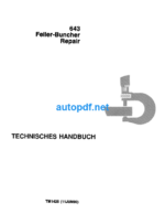 643 Feller-Buncher Repair Technical Manual (TM1425)