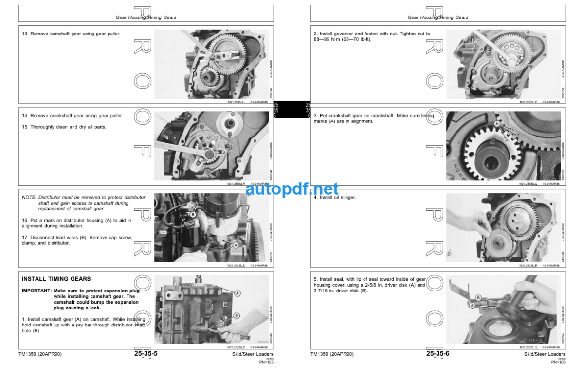 570 and 379 Skid-Steer Loaders Technical Manual (TM1359)