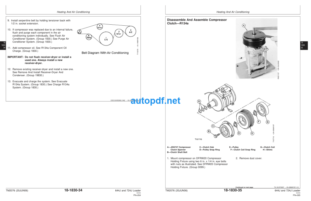 644J and 724J Loader Repair Technical Manual