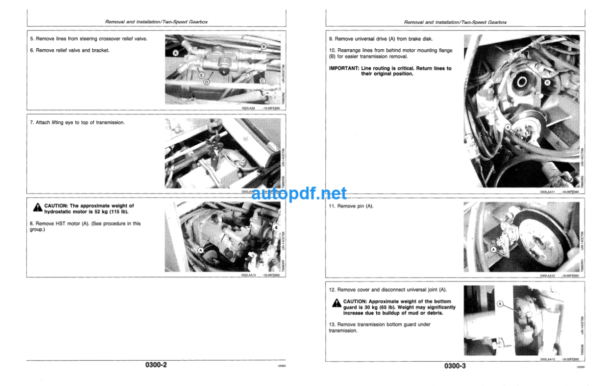 643 Feller-Buncher Repair Technical Manual (TM1425)