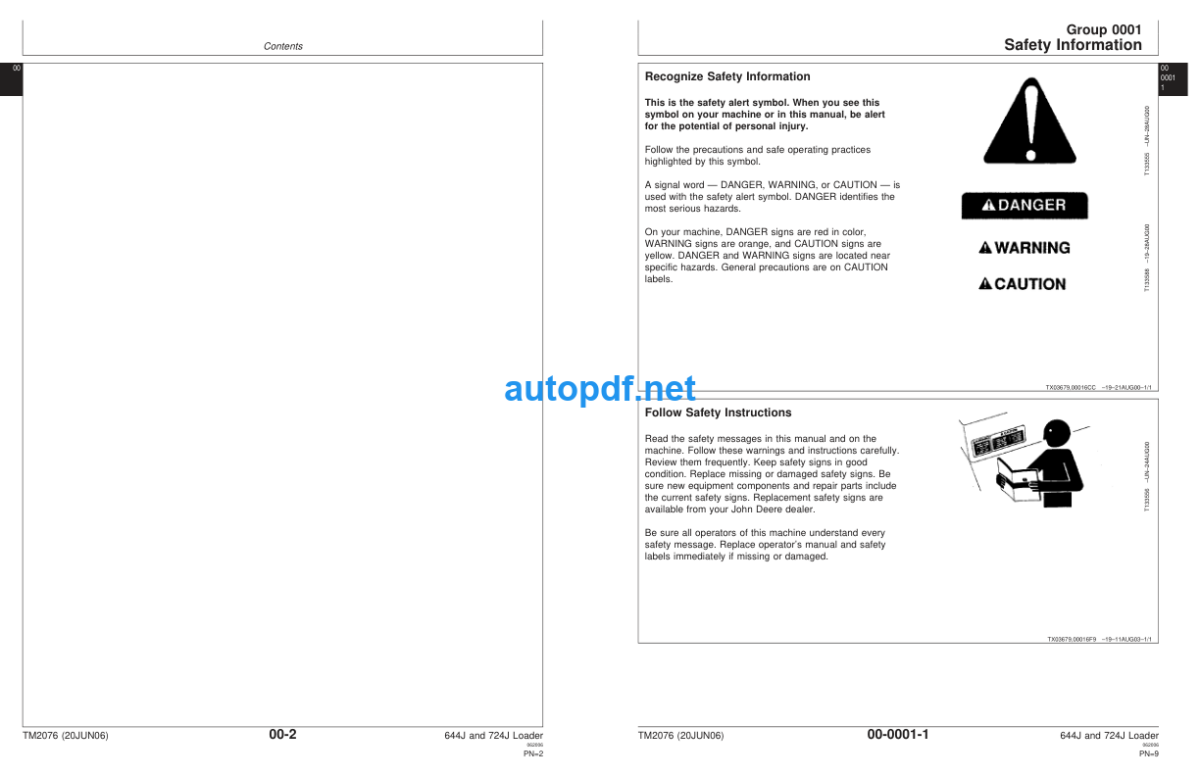 644J and 724J Loader Repair Technical Manual