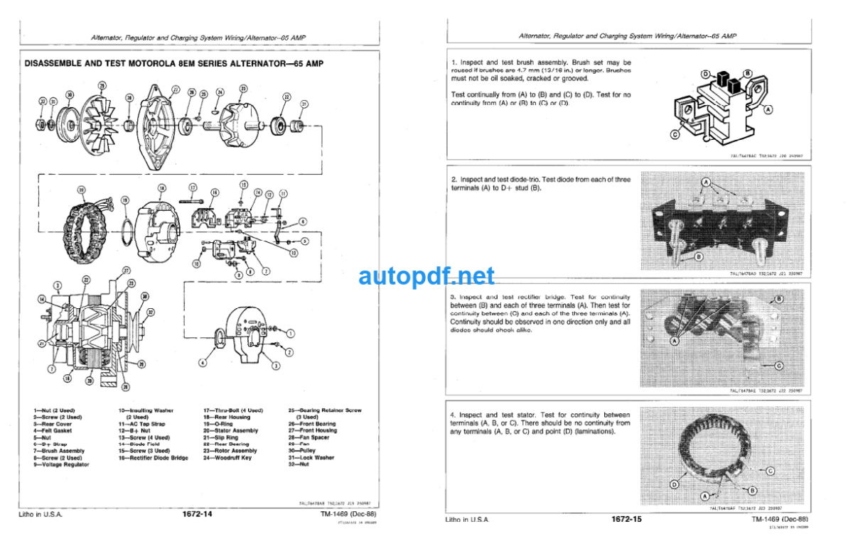 410B 410C 510B 510C Backhoe Loaders Repair Technical Manual (TM1489)