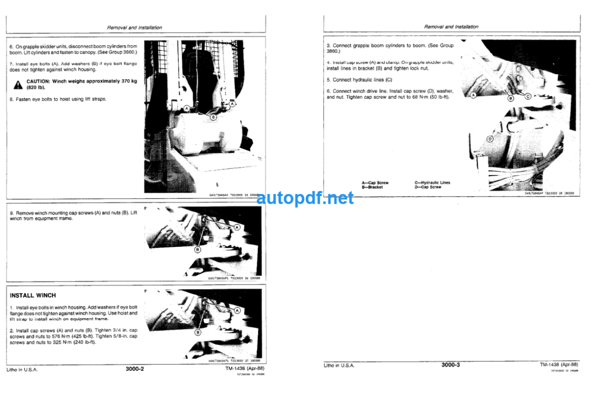 444D 544D 644D Loader Repair Technical Manual (TM1341)