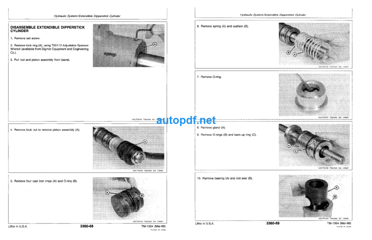 410B 410C 510B 510C Backhoe Loaders Repair Technical Manual (TM1489)