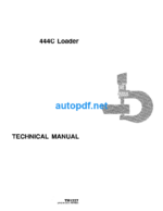 444C Loader Technical Manual (TM1227)