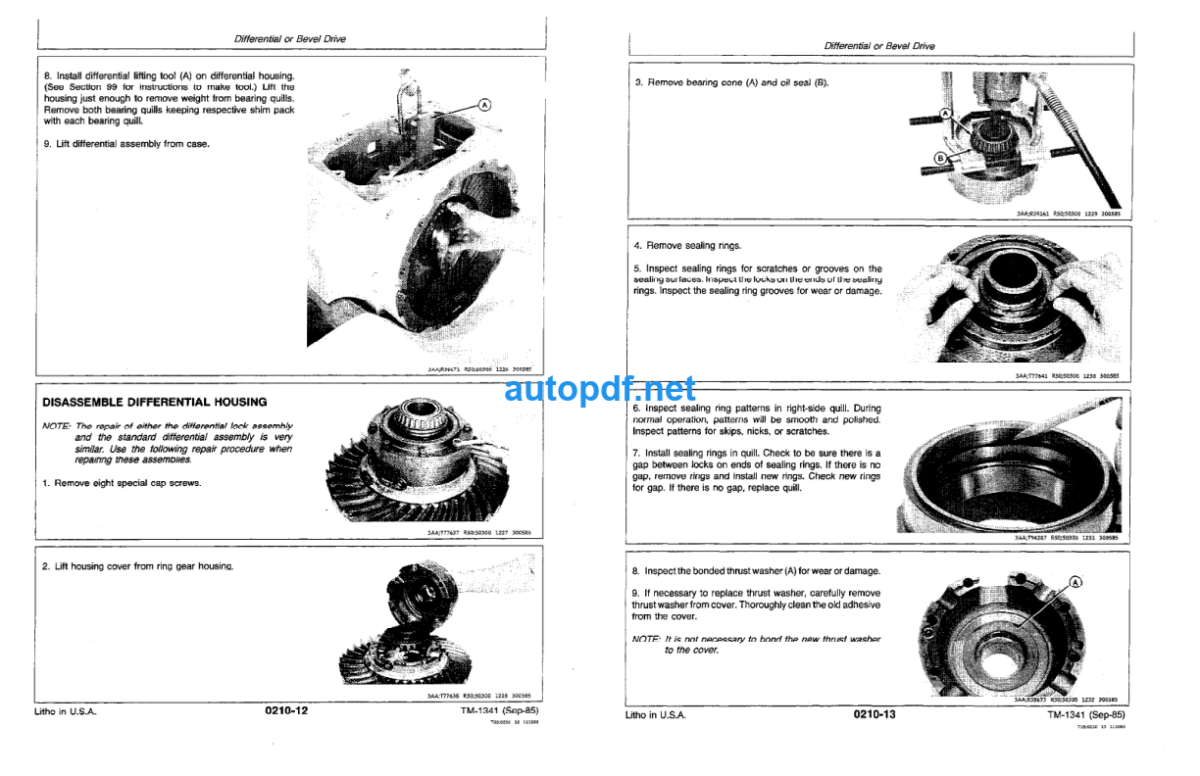 444D 544D and 644D Loader Repair Technical Manual (TM1341)