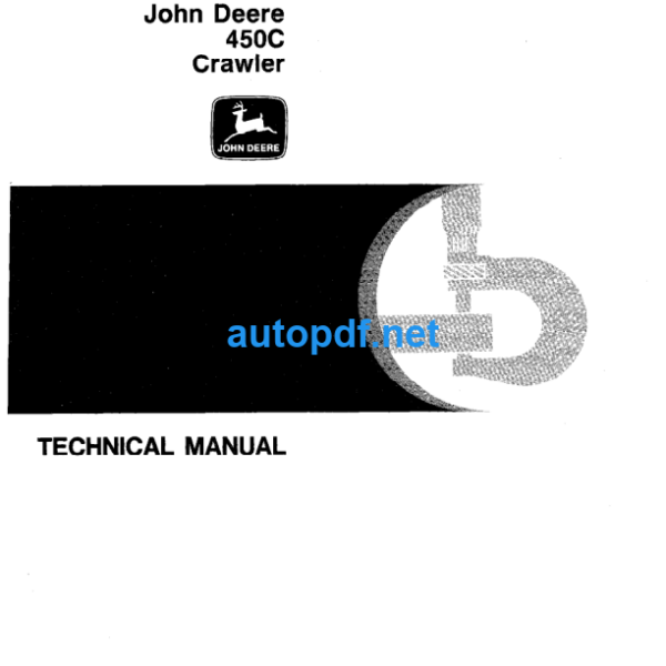 450C Crawler Technical Manual (TM1102)