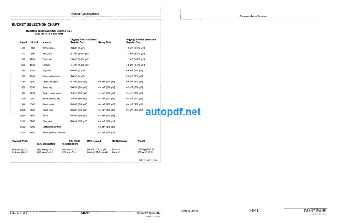 495D Excavator Repair Technical Manual (TM1457)