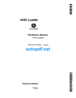 444C Loader Technical Manual (TM3236)