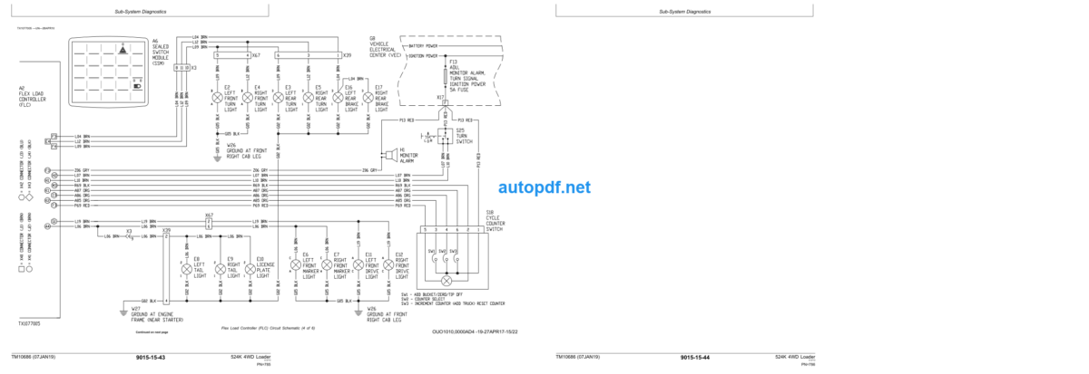 524K 4WD Loader Engine 6068HDW74 (T3) Operation and Test Technical Manual (TM10686)