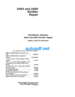 640H and 648H Skidder Repair Technical Manual