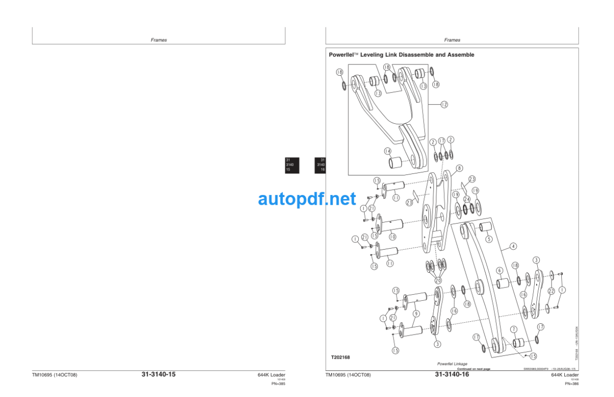 644K Loader Repair Technical Manual