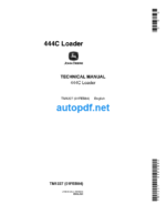 444C Loader Technical Manual