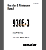 Komatsu 930E-3 DUMP TRUCK Operation and Maintenance Manual(CEAM014600) Komatsu 930E-3 DUMP TRUCK Operation and Maintenance Manual(CEAM014600) Komatsu 930E-3 DUMP TRUCK Operation and Maintenance Manual(CEAM014600) Komatsu 930E-3 DUMP TRUCK Operation and Maintenance Manual(CEAM014600) Komatsu 930E-3 DUMP TRUCK Operation and Maintenance Manual(CEAM014600) Komatsu 930E-3 DUMP TRUCK Operation and Maintenance Manual(CEAM014600)