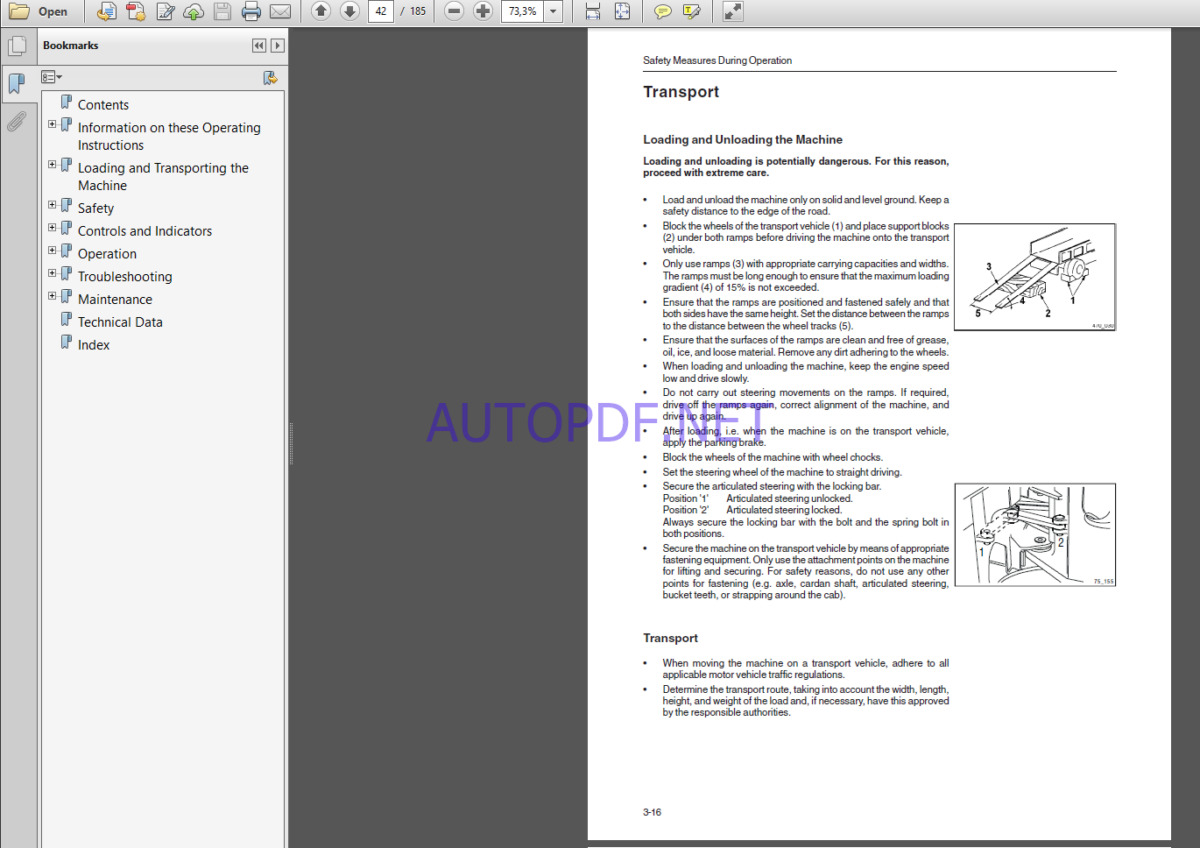 Komatsu WA90-3 WHEEL LOADER Operation Maintenance Manual(VEAM970100)