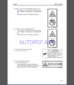 Komatsu WA800-8E0,WA900-8E0 WHEEL LOADER Operation Maintenance Manual(EENAM03942)