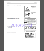 Komatsu WA600-3 WHEEL LOADER Operation Maintenance Manual(PEN00002-06)