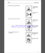 Komatsu WA320-5 WHEEL LOADER Operation Maintenance Manual(PEN00575-C4)