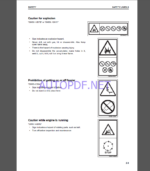 Komatsu WA500-8 WHEEL LOADER Operation Maintenance Manual(PEN01002-01)