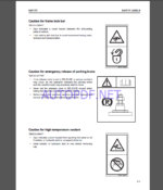 Komatsu WA500-8 WHEEL LOADER Operation Maintenance Manual(PEN01299-00)