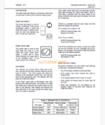 Komatsu 930E-4SE DUMP TRUCK Operation and Maintenance Manual (CEAM019403)