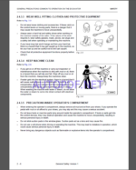 Komatsu PC8000E-6 HYDRAULIC MINING SHOVEL Operation Maintenance Manual(GZEAM12080-0)