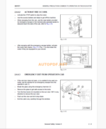 Komatsu PC3000-6 HYDRAULIC MINING SHOVEL Operation and Maintenance Manual(GZEAM06324-0)