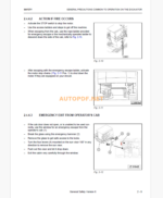 Komatsu PC3000-6 HYDRAULIC MINING SHOVEL Operation and Maintenance Manual(GZEAM06327-0)