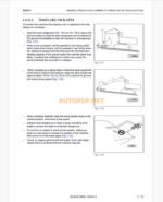 Komatsu PC3000-6 HYDRAULIC MINING SHOVEL Operation and Maintenance Manual(GZEAM06330-0)