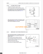 Komatsu PC3000-6 HYDRAULIC MINING SHOVEL Operation and Maintenance Manual(GZEAM06332-0)