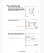 Komatsu PC3000-6 HYDRAULIC MINING SHOVEL Operation and Maintenance Manual (GZEAM6339-0)