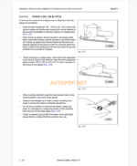 Komatsu PC3000E-6 HYDRAULIC MINING SHOVEL Operation and Maintenance Manual (GZEAM6345-0)