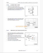 Komatsu PC3000-6 HYDRAULIC MINING SHOVEL Operation and Maintenance Manual (GZEAM6349-0)