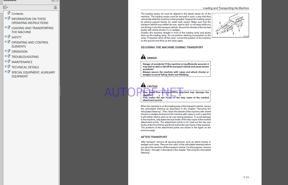 Komatsu WA270-3H WHEEL LOADER Operation Maintenance Manual(VEAM340300)