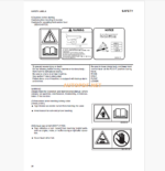 Komatsu HD325-6 AWD HD405-6 Trolley DUMP TRUCK Operation and Maintenance Manual (EEAM010107)