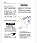 Komatsu 730E DUMP TRUCK Operation and Maintenance Manual (CEAM020701)