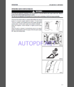 Komatsu WA600-8 WHEEL LOADER Operation Maintenance Manual(EEAM03750)