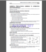 Komatsu WA800-8E0,WA900-8E0 WHEEL LOADER Operation Maintenance Manual(EENAM03942)