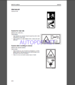 Komatsu WA500-8 WHEEL LOADER Operation Maintenance Manual(PEN01299-00)